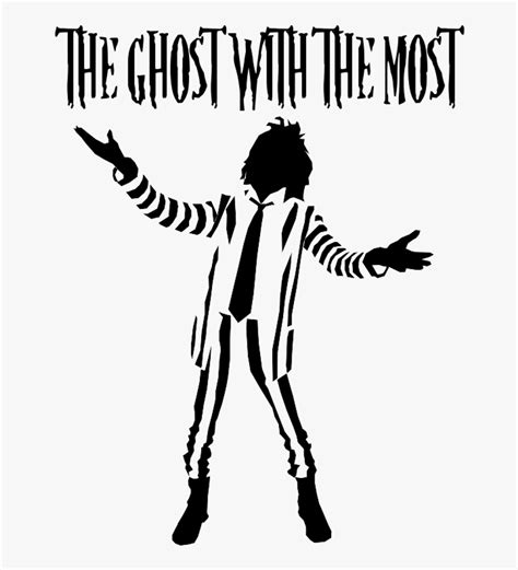 beetlejuice clipart black and white|More.